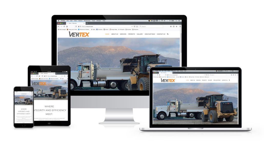 vertex civil website vrtxcivil.com